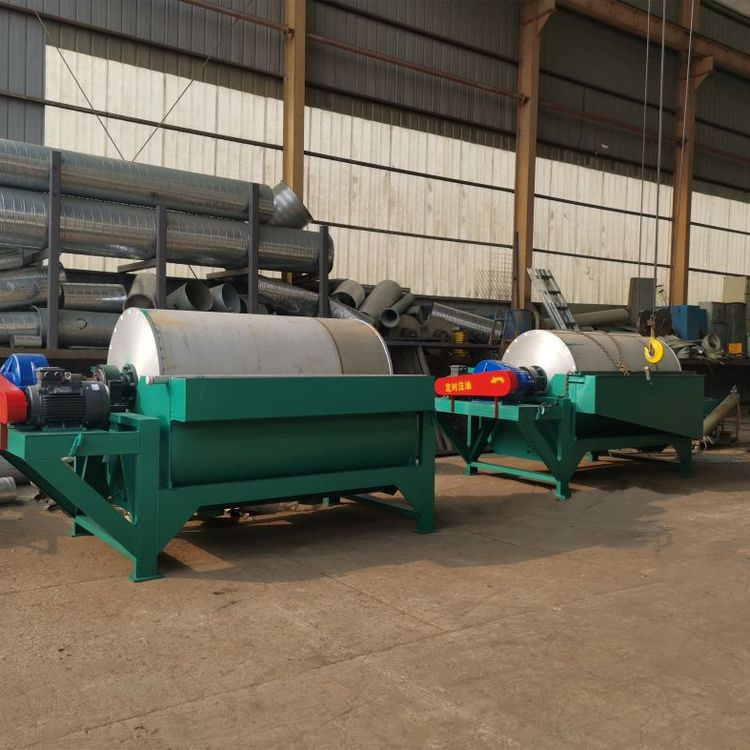 成德 强磁磁选机设备 干式筒式磁选机 干式辊式选铁设备