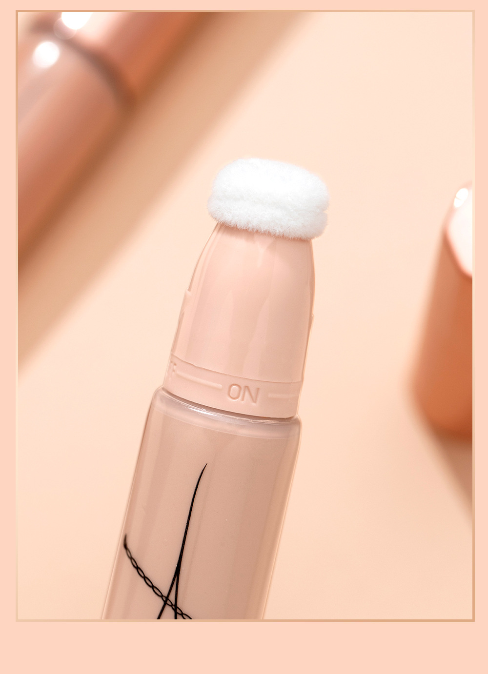 Carina QiBest – correcteur à coussin d'air, liquide mat, couvre les Pores invisibles, crème de fond de teint hydratante naturelle_voghion.com