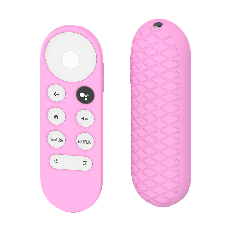 Aplicable al nuevo control remoto Google Chromecast 2020 cubierta protectora de silicona control remoto Google TV