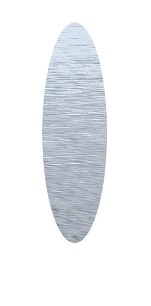 Metal brushed silver