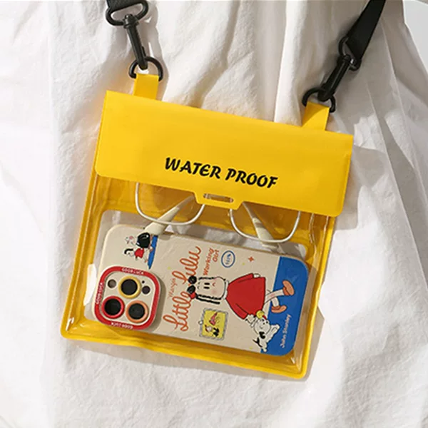 Waterproof Phone Case with Touch Screen Capability for Taking Photos, a Special Waterproof Cover for Swimming, Snorkeling, Rafting, Hot Springs, and a Must-Have Item for the Beach