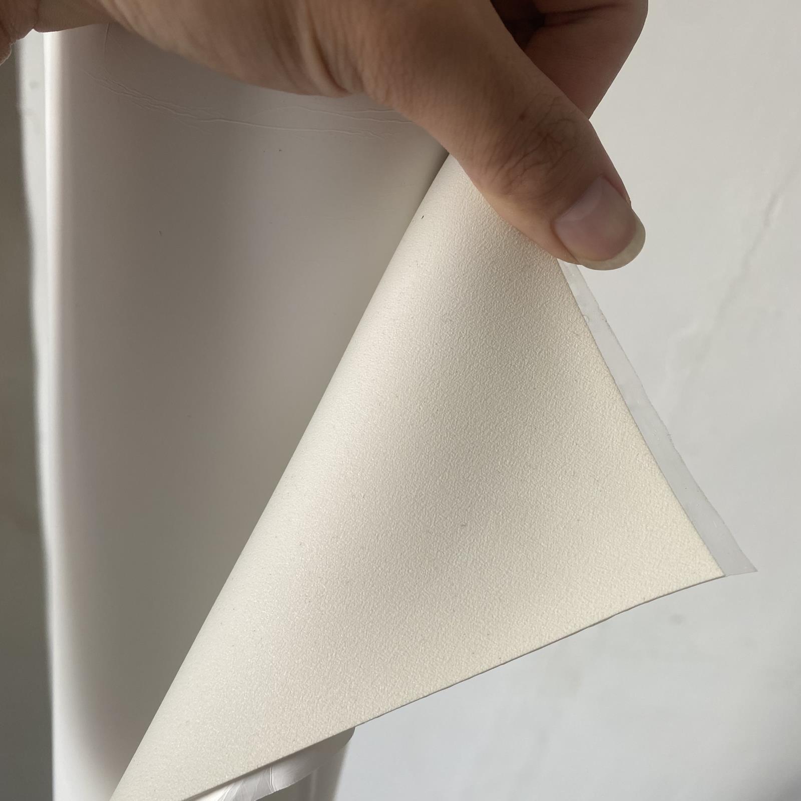 厚版TPU发泡服装无缝装饰膜带PET定位膜背热熔胶发泡热转印刻字膜