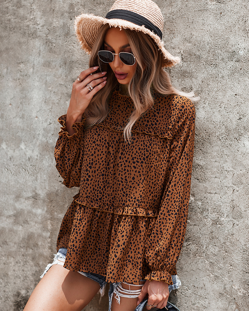 Long Sleeve Loose Shirt NSDY73978