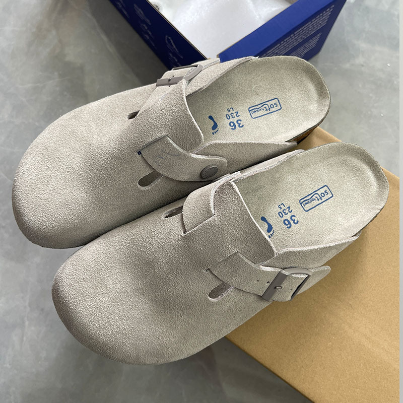 Bs Authentic Branded Round-Toe Birkenstock Shoes for Women, Same Style as Sanxi, Genuine Leather, Thick and Comfortable Slip-On Birkenstock Clogs Bs Authentic Branded Round-Toe Birkenstock Shoes for Women, Same Style as Sanxi, Genuine Leather, Thick and Comfortable Slip-On Birkenstock Clogs