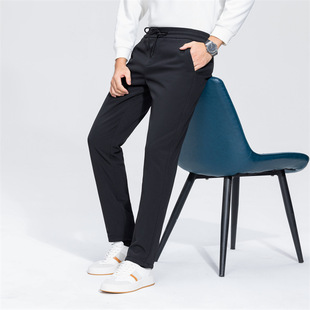 2024 New Winter Fashionable Elastic Waist Soft and Comfortable Non-Balling Warm Goose down down Pants