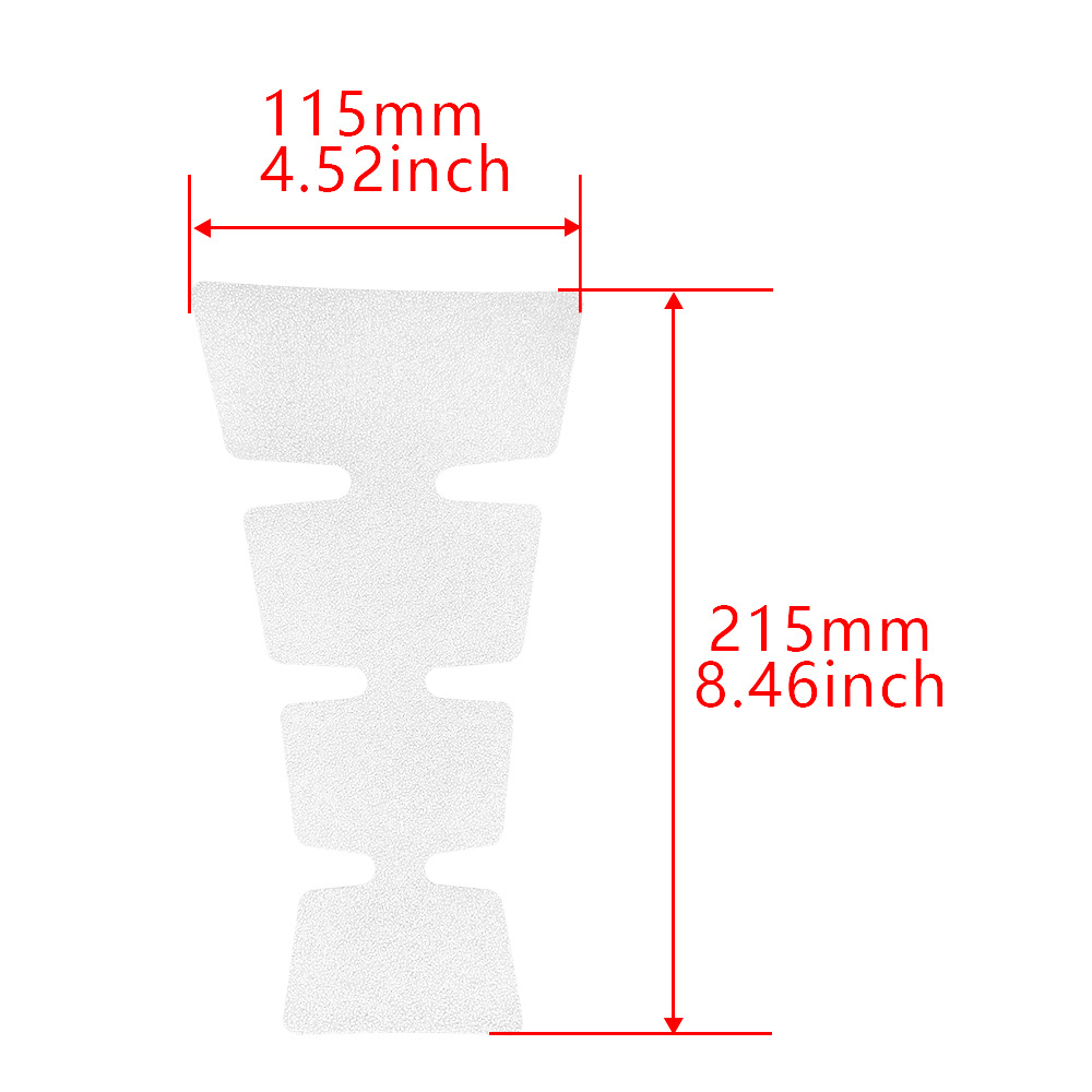 Aplicable para el adhesivo del tanque de combustible de la motocicleta, adhesivo universal del tanque de combustible, adhesivo de hueso de pez, adhesivo transparente de molienda universal