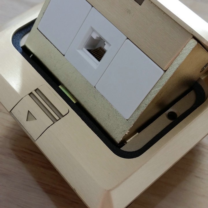 环球地插 电脑电话六类地插 模块可单买