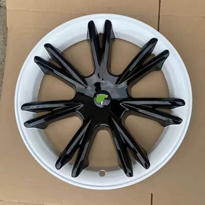 Подходит для колесного крышки Tesla Modly, украшения, защитный круг 19 -дюймовый черный воин царапин все -интузивное обнаженное колесо