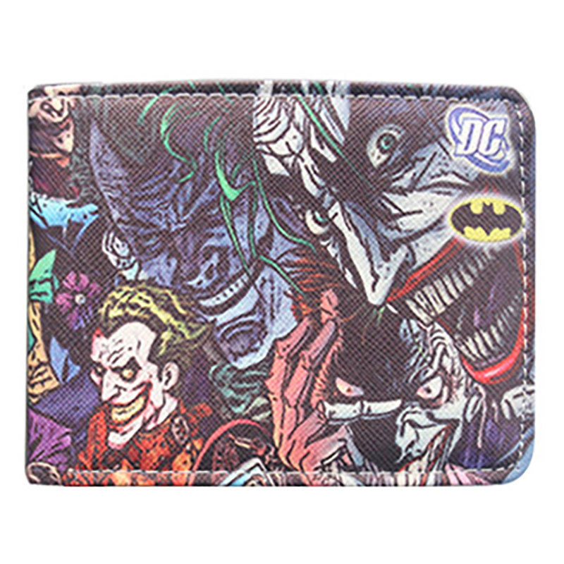 Black Jack Knight billetera corta de dos veces Héroe de dibujos animados estudiante monedero