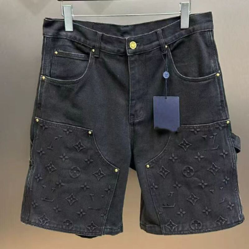 High-Quality Cross-Border Foreign Trade 26Ss Spring/Summer New Heavy-Duty Denim Work Shorts for Men and Women in Casual Style High-Quality Cross-Border Foreign Trade 26Ss Spring/Summer New Heavy-Duty Denim Work Shorts for Men and Women in Casual Style