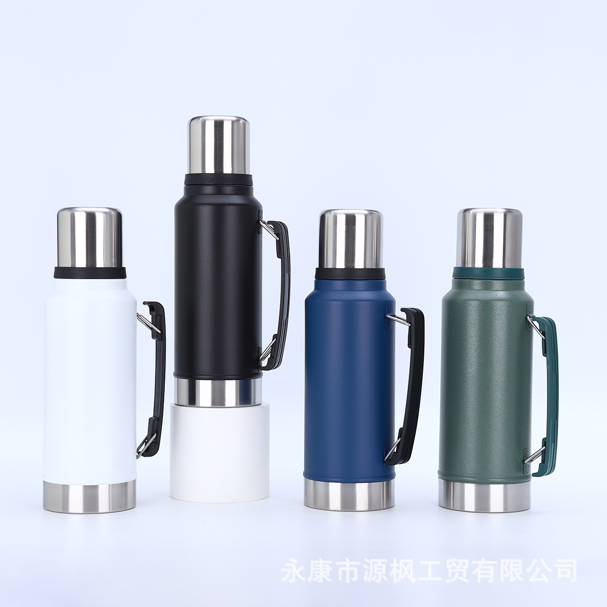 跨境304双层真空史丹利保温杯户外便携大容量手柄旅行保温保冷壶