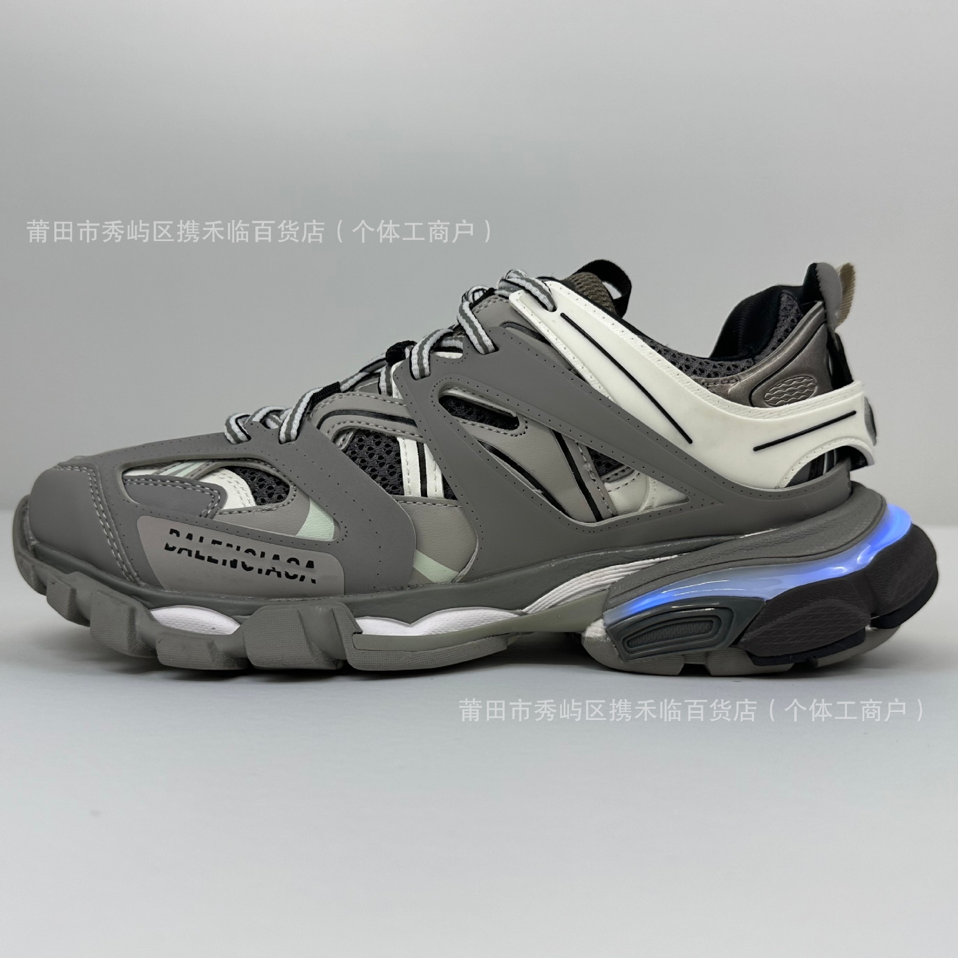 Original box shoes, high-end version of B-brand third-generation LED sneakers, low-top retro dad shoes, complete packaging