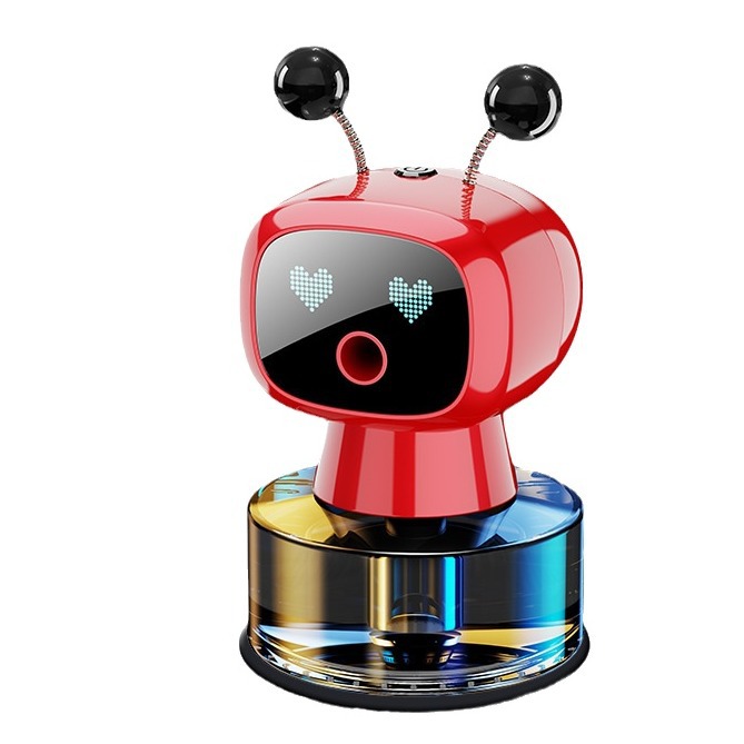 Máquina de aromaterapia inteligente para automóvil, robot, adornos de aromaterapia creativa, atomizador de perfume de aire fresco, aromaterapia para automóvil