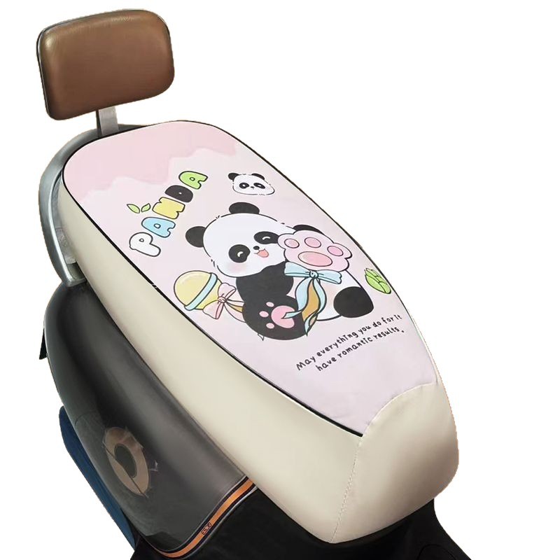 Cojín de asiento de automóvil eléctrico universal cojín de automóvil de batería a prueba de agua, protección solar, antideslizante, aislamiento térmico, espesamiento y resistencia al desgaste universal en cuatro estaciones