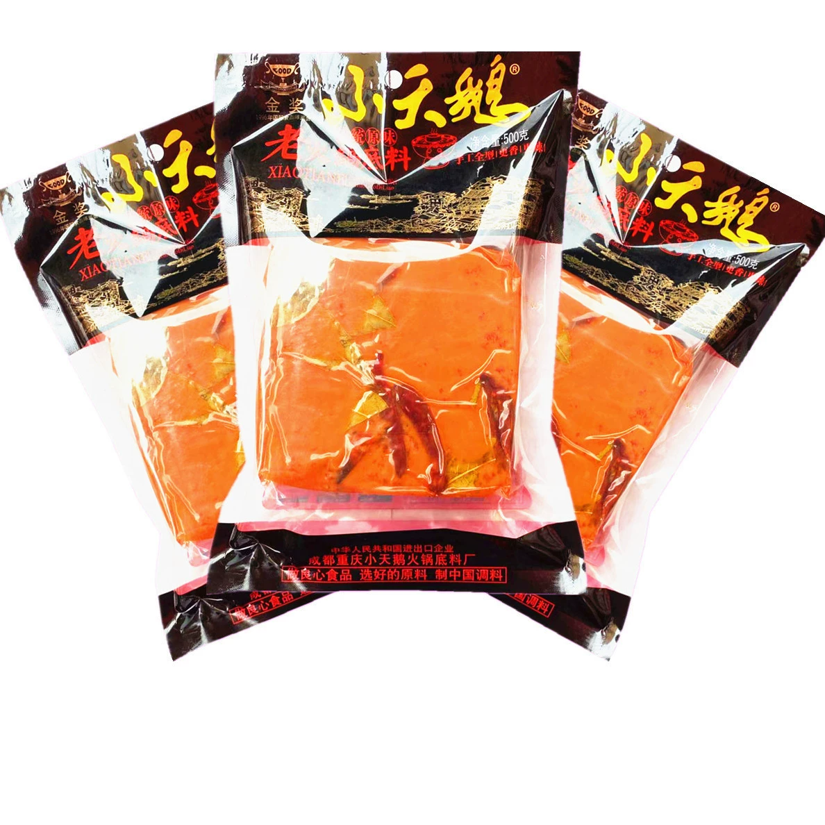 Чунцин старый горячий горшок базовый материал Особенности Сычуань маленький лебедь масло горячий горшок базовый материал бытовой небольшой пакет Малатанг приправы