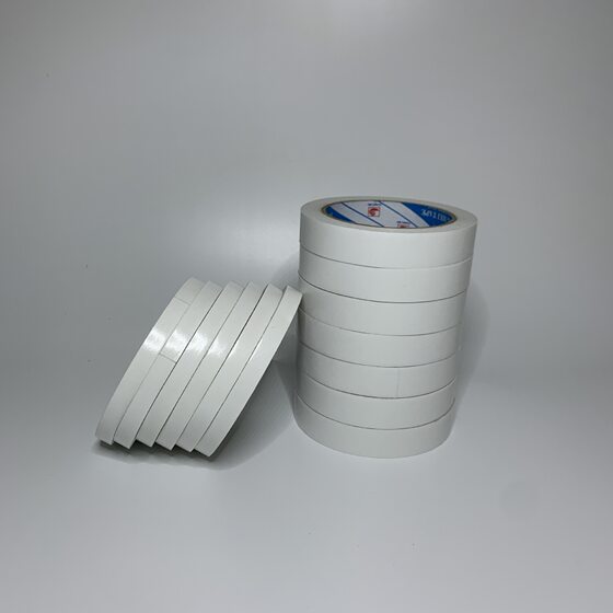 Office cotton paper double-sided tape strong adhesive manual transparent double-sided adhesive paste hot melt pressure sensitive high viscosity strong double-sided adhesive
