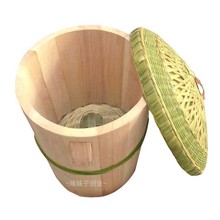 木蒸子四川传统正子香椿树杉树大小号家用竹制笼蒸米饭的木桶甑子