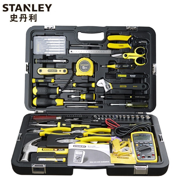 史丹利61件套电讯工具套装电工电路维修物业检修工具箱89-885-23C