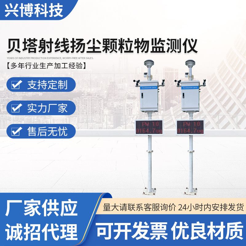 Dust Particle Monitor Β-Ray Dust Detector Pm10 Dust Real-Time Monitoring System in Stock