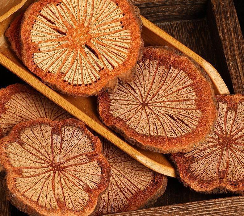 Hong Teng Sargentodoxa Cuneata Dried Vine Slices 500g Wild Harvested Traditional Chinese Herb for Decoction and Herbal Wine in use
