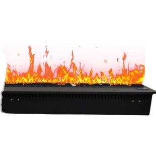 French-Style 3D Atomized Fireplace Decorative Cabinet Humidifier Flame Fireplace Core Electronic Real Fire Wood Intelligent Atomization