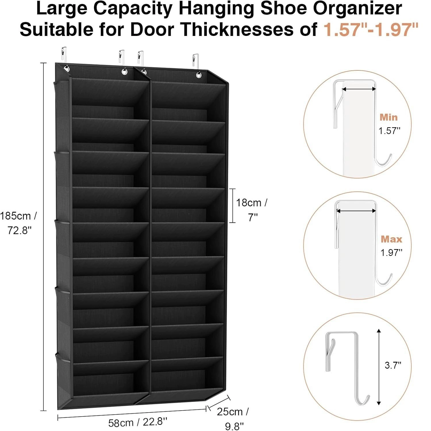 Multi-tier Over-door Home Hx-20 from Yomiego