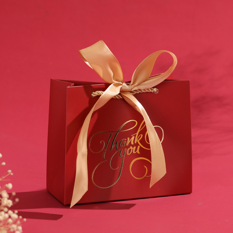 Letter Pattern Valentine's Day Retro Letter Paper Wedding Gift Bags