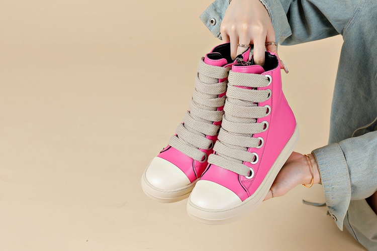 Pantofi sport unisex pentru cupluri, cu șireturi groase și ochiuri mari, pentru comerț exterior transfrontalier_voghion.com