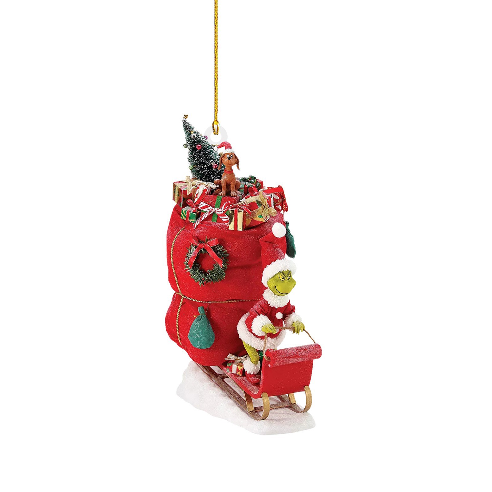 Colgante creativo de Navidad Grinch transfronterizo decoraciones para árboles de Navidad colgante de acrílico