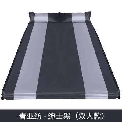 Bed Trunk Inflatable Mattress — Vehicle-mounted inflatable bed - general-gentleman-black-double-size-extra-thick