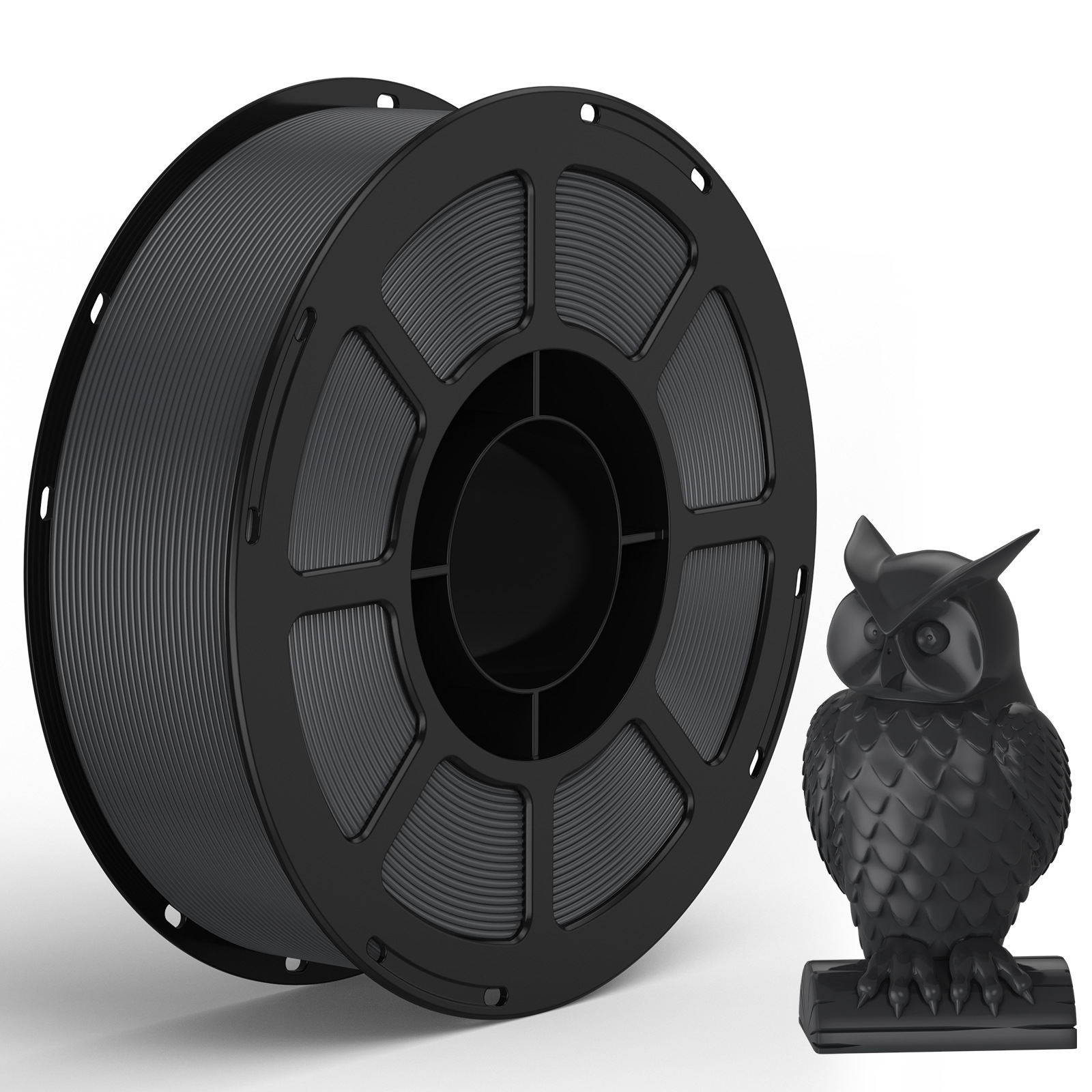Coredi 3D Printer PETG Material consumible Impresión de alta velocidad 1,75 mm Cinta plana limpia degradable 1KG