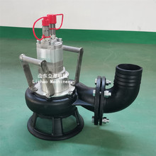 厂家批发 切割式污水泵无堵塞带刀切割型潜水排污泵 移动液压泵站