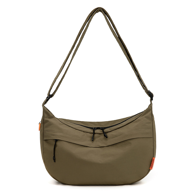 WEPOWER nueva bolsa diagonal de un solo hombro de gran capacidad, bolsa de bola de masa ligera y de moda, bolsa de mensajero simple y versátil