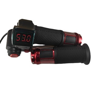 Red screen regular three-speed + switch type A electric car transfer handle electric car speed control handle electric lithium tram accessories