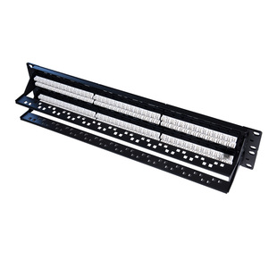 2U Category 6 48 Ports Unshielded ModUlar Patch Panel