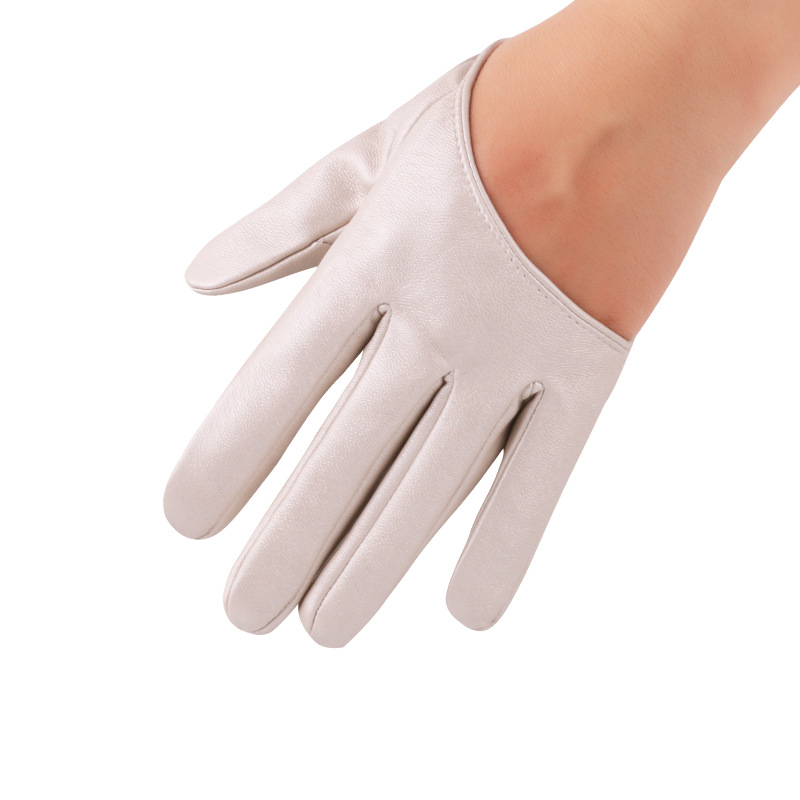 Nuevo rendimiento de las mujeres guantes hip hop discoteca DS danza dedo medio Palma danza coreana punk rendimiento guantes