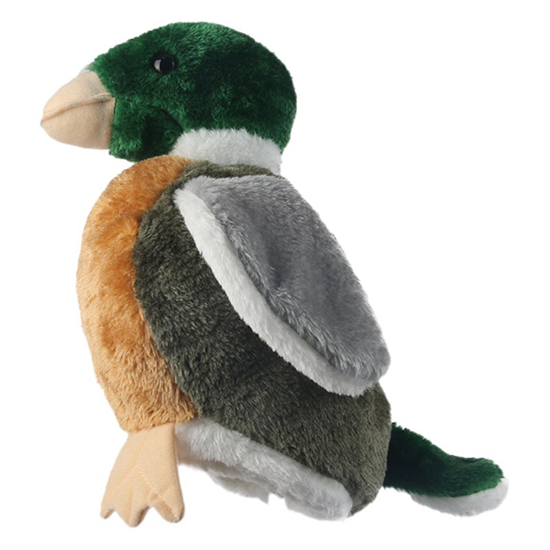 Juego de gorra de animal de pato de golf caliente transfronterizo simulación muñeca de dibujos animados palo de felpa cubierta protectora al por mayor