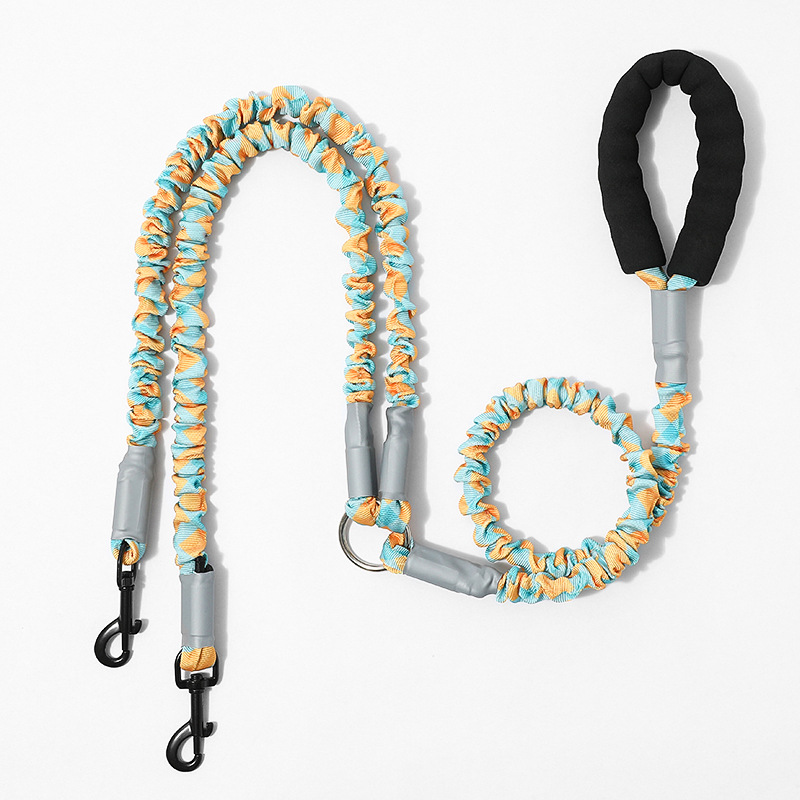 Cuerda de tracción para perros transfronteriza Cuerda elástica Cuerda para perros a prueba de explosiones
