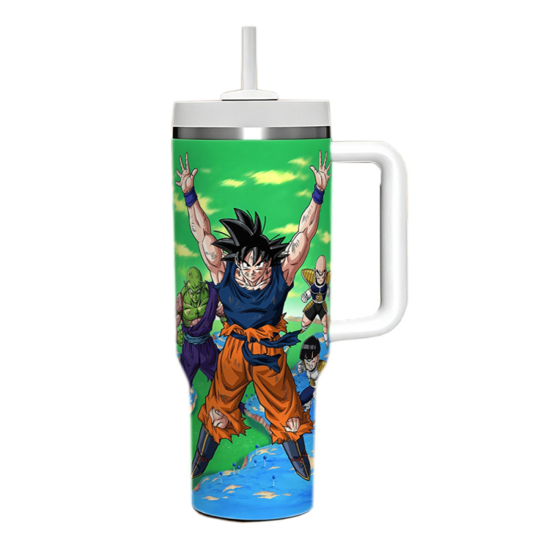 クロスボーダー Amazon 40oz ドラゴンボール ドラゴンパール カーカップ ステンレス製 アイスバーカップ タンブラー|undefined
