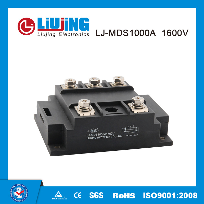 柳晶大功率电磁炉机芯mds1000-16 MDS1000A1600V 三相整流模块