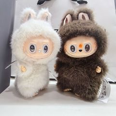 拉布布毛绒玩具小首领zimomo小天使玩偶精品搪胶拉布布盲盒挂件