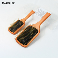 艾凡達同款氣墊梳櫸木大號大板梳家用鋼針防靜電頭皮按摩保健梳子