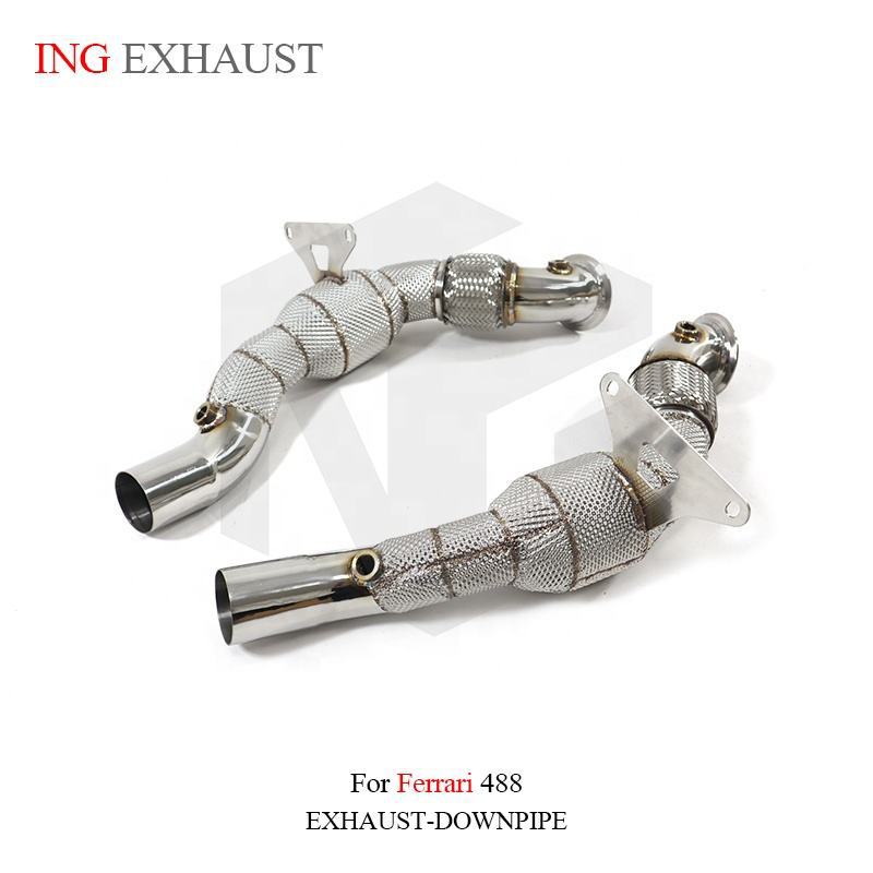Suitable for Ferrari 488 GTB/Pista F142M 2015-2018 3.9T, with heat shield