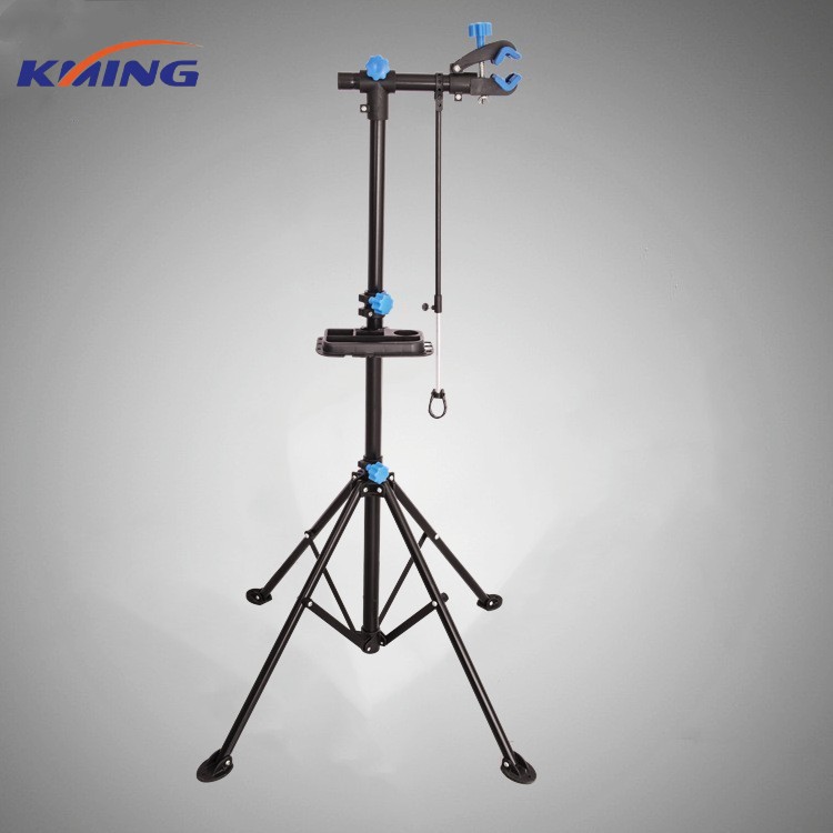 自行车维修架可折叠快拆式修车台单车修理架公路车室内停车展览架