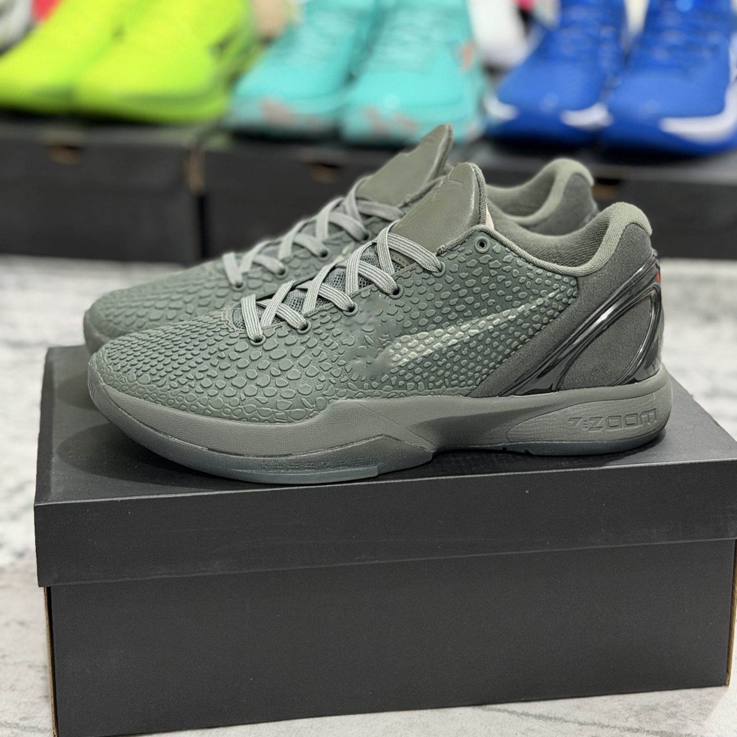 Zapatillas de Baloncesto Kobe 6 de Caucho, Transpirables, Antideslizantes y con Amortiguación para Deporte