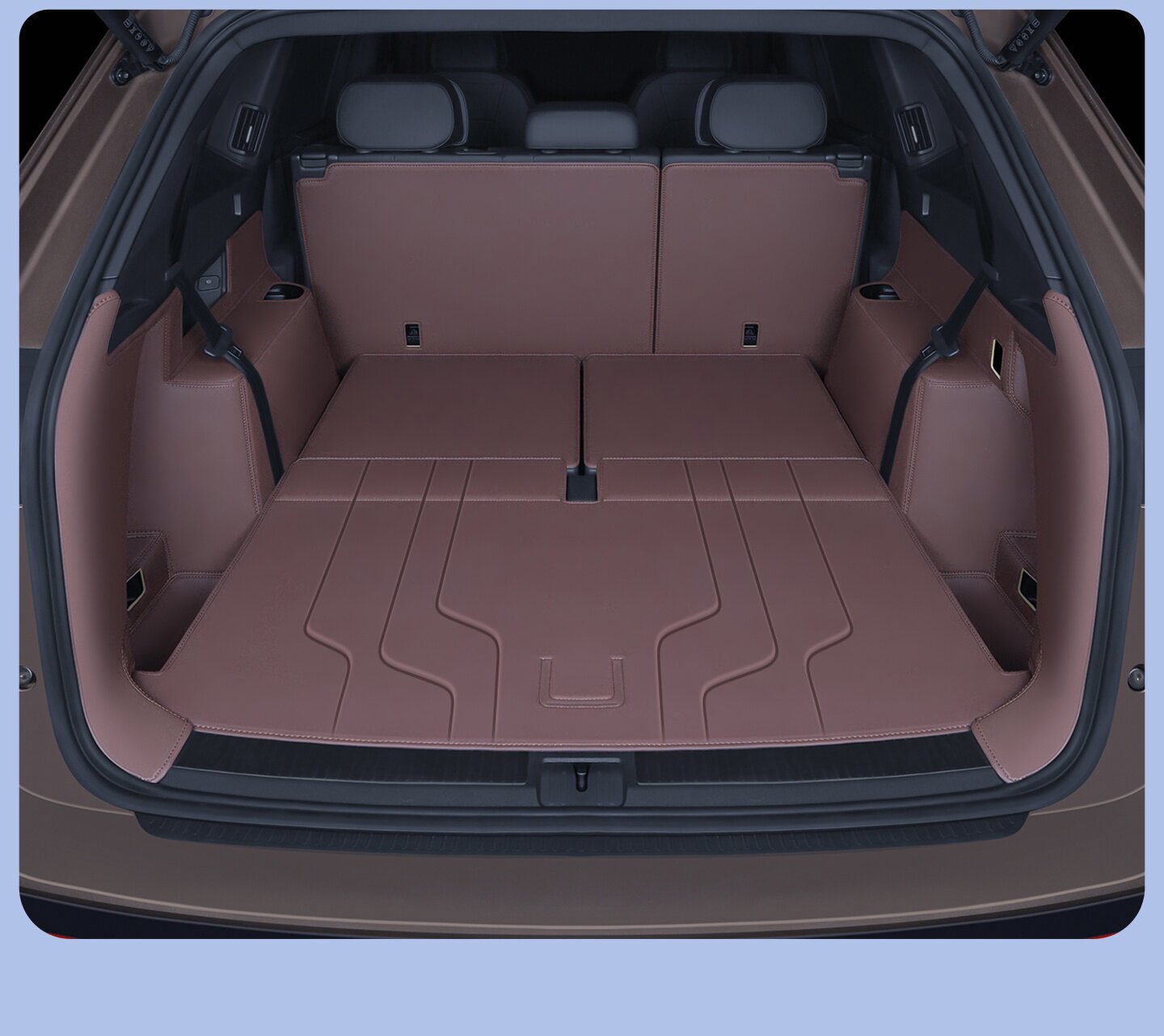 Suitable for 26 models of Volkswagen Touran Pro, full coverage trunk mat, 25 models of Touran trunk mat, car accessories decoration