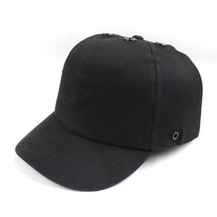 Cleanliness ratio 01-2099 Top Cap Black large size anti-collision Cap anti-smash breathable adjustable removable Cap