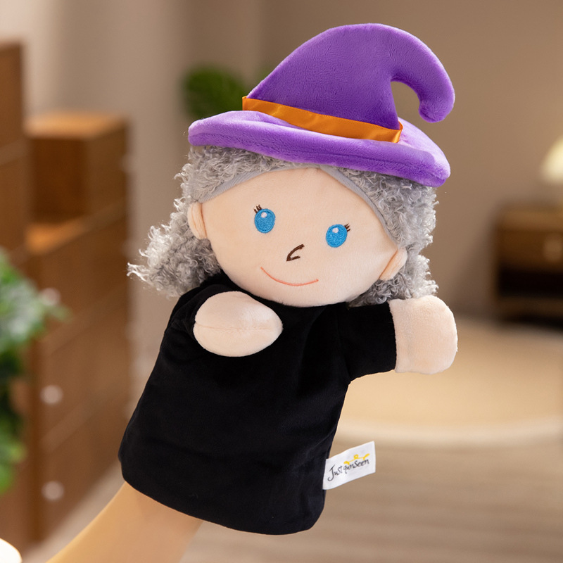 Fairy Tale Hand Puppet Toys Kindergarten Finger Puppets Parent-Child Interactive Soothing Teaching Aids Amazon Cross-Border Competitors