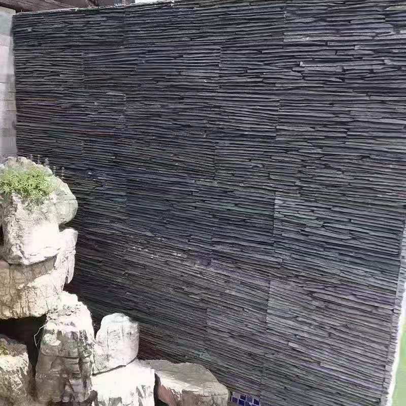 厂家批发青石板流水石文化石背景墙文化砖水幕墙流水板园林景观石-阿里巴巴