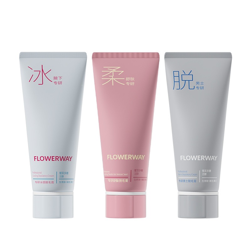 FLOWERWAY Hair removal cream full body for intimate use for men and women 5